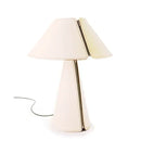 Ljojo Minimalist Leather Table Lamp Nordically Designed for Study Bedroom