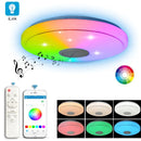 Ljojo LED Bluetooth Music Ceiling Light RGB Dimming Remote Control - Smart Home Lighting