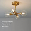 Modern Glass Ball Chandelier LED Pendant Light Home Decor Indoor Lighting Fixture Ljojo