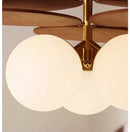 Japanese Vintage Led Ceiling Chandelier for Bedroom Dining Room Kitchen | Wabi Sabi Light Fixture by Ljojo