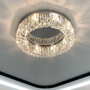 Ljojo Luxury Crystal Ceiling Lights Chrome/Gold LED Lamps for Home & Hotel Decor