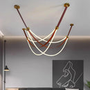 Ljojo LED Chandelier Lighting for Living Room Bedroom Dining Room