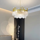 Crystal Glass Pendant Light LED Chandelier Modern Elegant Nordic Living Room Dining Bedroom by Ljojo