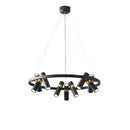 Ljojo LED Chandelier Light | Modern Minimalist Design | Height Adjustable Fixture