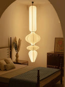 Nordic Minimalist Art LED Chandelier Silk Pendant Light for Bedroom by Ljojo