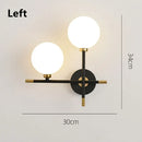 Wall Lamp Modern Sconce Minimalist Bedroom Living Room Nordic Lighting by Ljojo