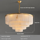 Luxury Marble Pendant Lamp | Modern Chinese Style Living Room Ceiling Light | Ljojo