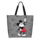Ljojo Mickey Mouse Head Shoulder Bag - Large Capacity Stylish Women's Shopping Bag