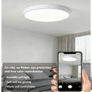 LED Ceiling Light Fixture: Modern Macaron Living Room Decor by Ljojo
