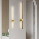 Ljojo Fumi Contemporary Long Strip Wall Lamp LED Indoor Light for Living Room Bedroom