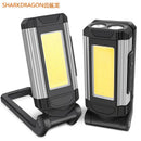 Ljojo Magnetic COB Work Light USB Rechargeable Portable Lantern Camping Light Technology-Fueled Flashlight