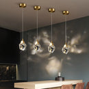 Ljojo LED Crystal Chandelier Staircase Pendant Lamp for Living Room - Modern Indoor Lighting Fixtures