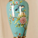 European Retro Ceramic Floor Lamp - Home Decoration Standing Light for Living Room by Ljojo
