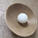 Ljojo Minimalist Japanese Wabi Sabi Wall Lamp for Bedroom Dining Room Living Room