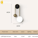 Ljojo LED Wall Sconce Light for Elegant Home Decor