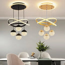 Ljojo Modern Acrylic Crystal Children Chandelier Pendant Lamp for Home Decor LED Indoor Lighting