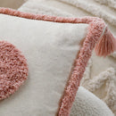 Ljojo Love Tassel Cushion Cover 45x45 Cotton Throw Pillow Home Decor