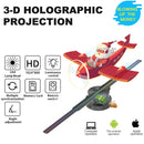 3D Holographic Advertising Light Fan-shaped Projection LED Display - Ljojo