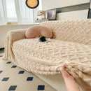 Ljojo™ Super Warm Coral Fleece Sofa Blanket for Winter - Soft & Thick Couch Cover