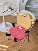 Ljojo Memory Foam Seat Cushion for Students and Office Chairs