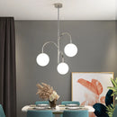 Scandinavia Glass Ball Chandelier Pendant Light Ljojo - Modern Ceiling Suspension Hanging Lamp
