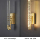 LED Crystal Wall Lamp Elegant Modern Foyer Lighting Fixture by Ljojo - SANDYHA Inspired