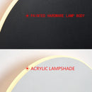 Ljojo LED Touch Sensor Wall Lamp - Modern Minimalist Style for Bedroom, Staircase, Porch