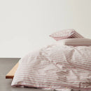 100% Cotton Striped Print Duvet Cover Set with Pillowcase - Ljojo Brand
