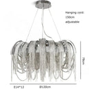 Ljojo Luxury Tassels Pendant Lights Modern Chandelier for Bedroom Home Decor