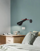 Industrial Style White Wall Lamp Creative Minimalist Bedroom Bedside Light Ljojo
