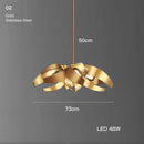 LED Art Chandeliers Italy Postmodern Design Romantic Cyberpunk Elegant Home Decor Ljojo