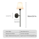 LED Rechargeable RGB Wall Lamp 2000mAH Wireless Removable Bedroom Decor by Ljojo