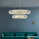 Ljojo Luxury Crystal Ceiling Pendant Chandelier for Elegant Room Decor