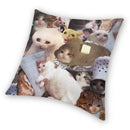 Crying Cat Cushion Cover Ljojo Dynamic Series Branded Design Square Pillow Cover