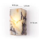Nordic Calacatta Marble Wall Light | High-End Fashion Lamp for Bedroom by Ljojo