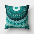 Ljojo Mandala Pattern Polyester Cushion Cover for Stylish Home Decor