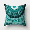 Ljojo Mandala Pattern Polyester Cushion Cover for Stylish Home Decor