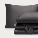 Ljojo Luxury Bamboo Fiber Duvet Cover Set with Pillowcase - Hot Sleeper Bedding