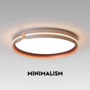Ljojo 20" Smart Dimmable LED Ceiling Light for Bright Living Room