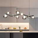 Ljojo LED Pendant Light: Modern Home Decor Chandeliers for Living Room and Dining Room