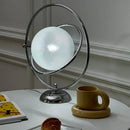 Italian Rotating Art Iron Chrome Desk Lamp for Bedroom Decor by Ljojo