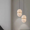 Ljojo Marble Chandelier Gold Black Dining Lighting - Elegant Bedroom Decoration Piece