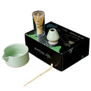 Ljojo Matcha Tea Set with Bamboo Whisk & Bowl for Tea Lovers