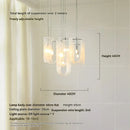Ljojo Ribbon Light Luxury Glass Chandelier for High-end Staircase Designer Atmosphere