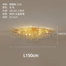 Ljojo Luxury Crystal LED Chandelier for Living Room, Hotel, and Hall