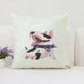Bull Terrier Art Anime Pillow Cover 40x40 Ljojo Home Decor Throw Pillow