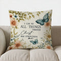 Faithful Butterfly Motif Cushion Cover - Ljojo Brand