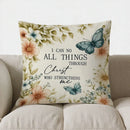 Faithful Butterfly Motif Cushion Cover - Ljojo Brand
