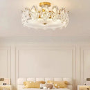 Cream French Ceiling Lamp for Romantic Rooms by Ljojo