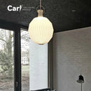 Retro Origami Pleated Chandelier for Children's Room by Ljojo